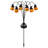 Outdoor Halloween Pumpkin Solar Pathway Lights(4-pack) Garden Led Landscape Lighting