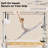 MOWPEX Beige Reformer Machine with Headrest and Shoulder Blocks