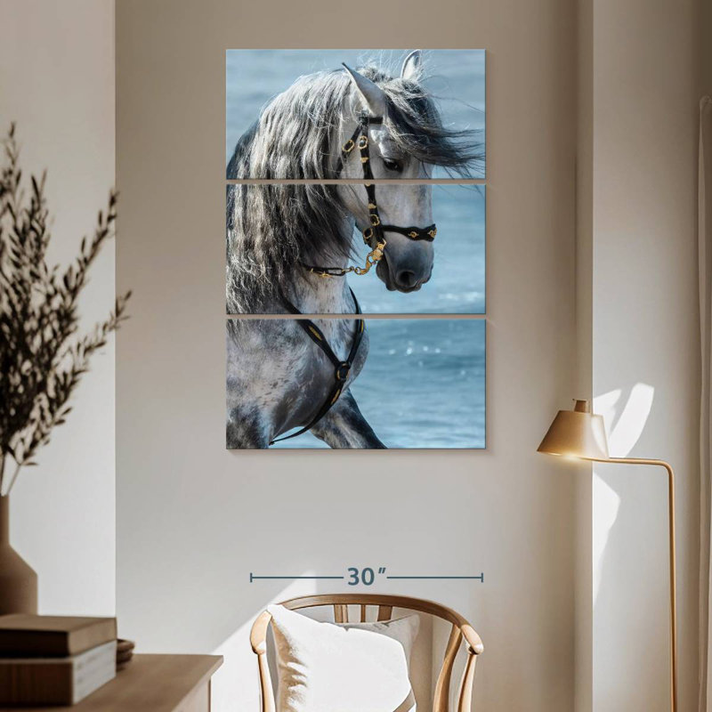Brampt Equine, 65" H x 42" W