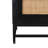 2-Drawer Solid Wood Nightstand with Cane Fronts -1563262683