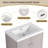 30'' Free standing Single Bathroom Vanity Set