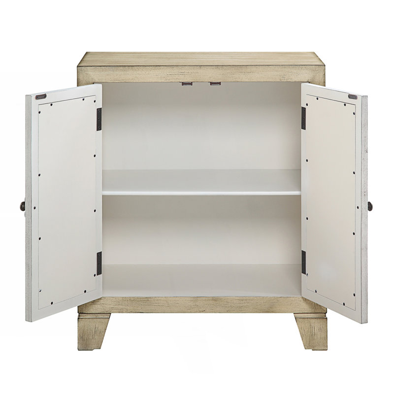 Console transitionnelle avec 2 portes et une table d'entrée