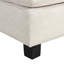 Canapé modulaire rembourré en U en chenille avec rangement et repose-pieds mobile pour les salons modernes-2142207065