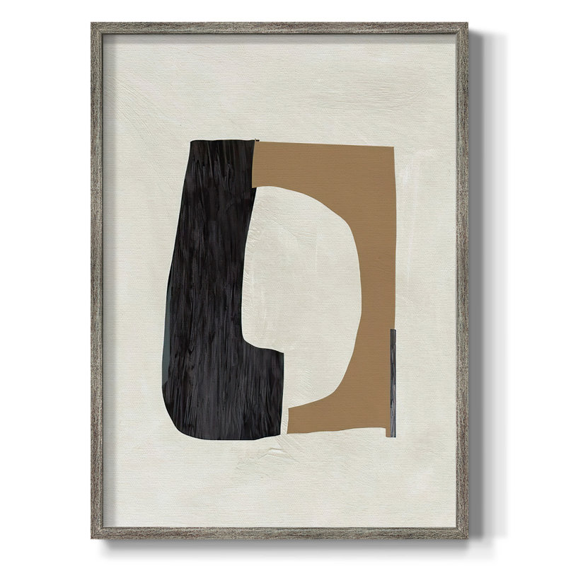 «Cardboard Cutouts II», reproduction encadrée - bois massif, 11" H x 9" W