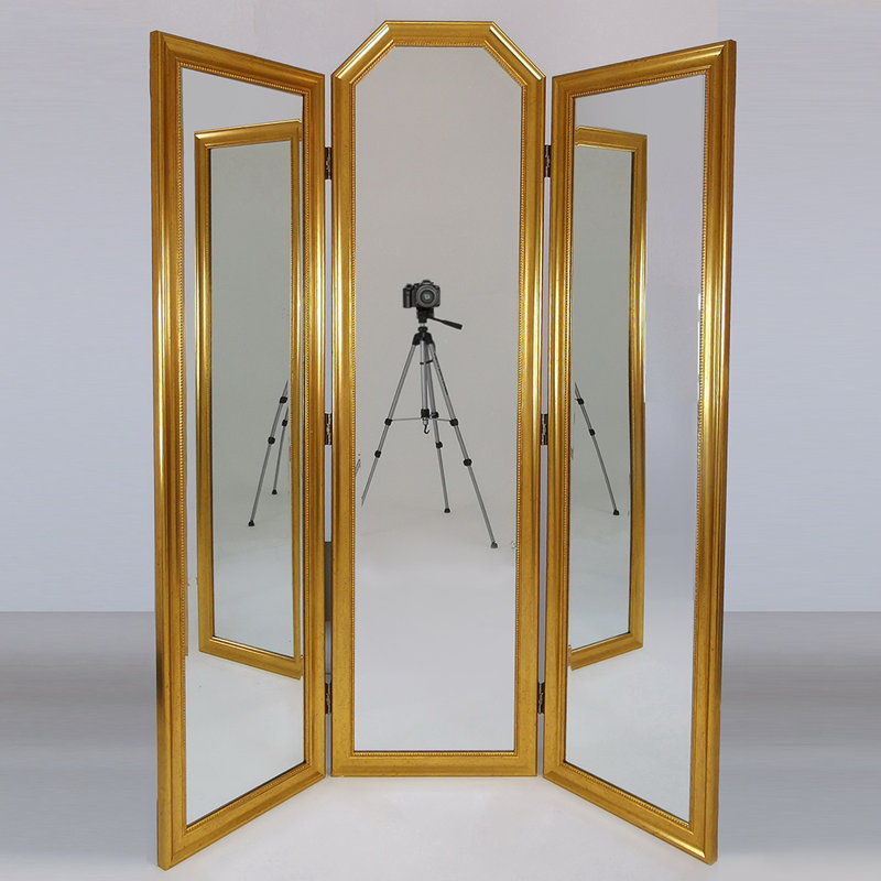 Royal Full Dressing Mirror, Gold