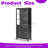 Unavela Display Cabinet With Glass Doors, LED Lights & Steel Frame-1348301316