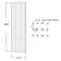 Pegboard Wall Panel Storage Solution, Size: 44"x 13.5"