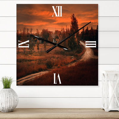 Metal Wall Clock