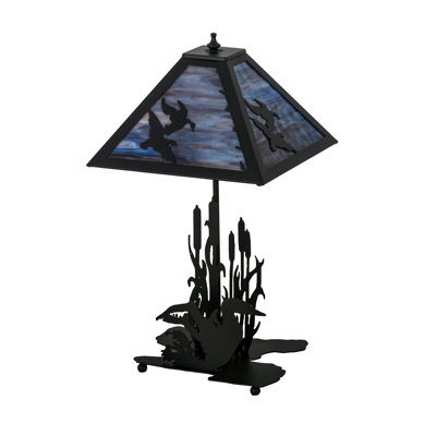Rustic Lodge Table Lamp