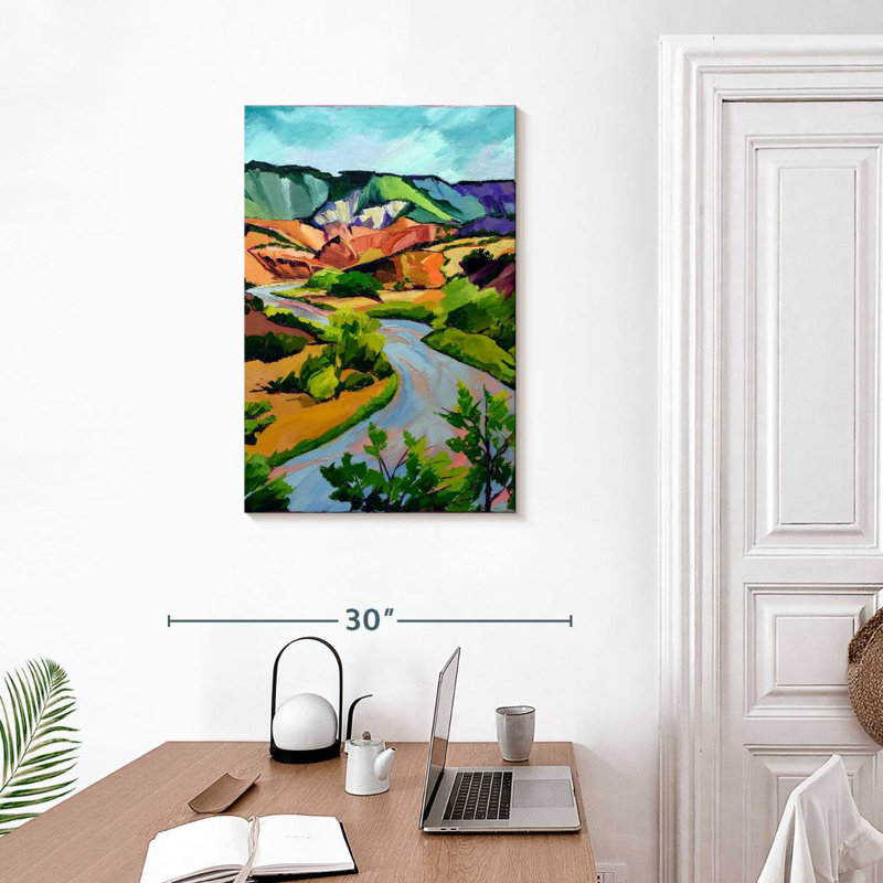 Hannes New Mexico Landscape, 30" H x 20" W