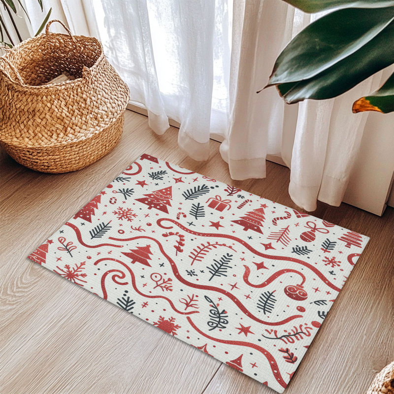 Tapis tressé à paillettes scintillantes, Rectangulaire 3 pi x 5 pi