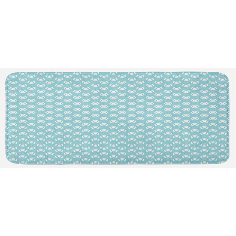Tapis de cuisine abstrait