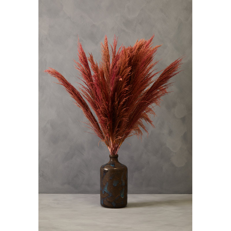 117cm Faux Pampas Grass Grass, Pink