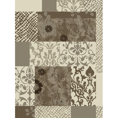 Beige Touffeté à la main/crème Tapis décoratif