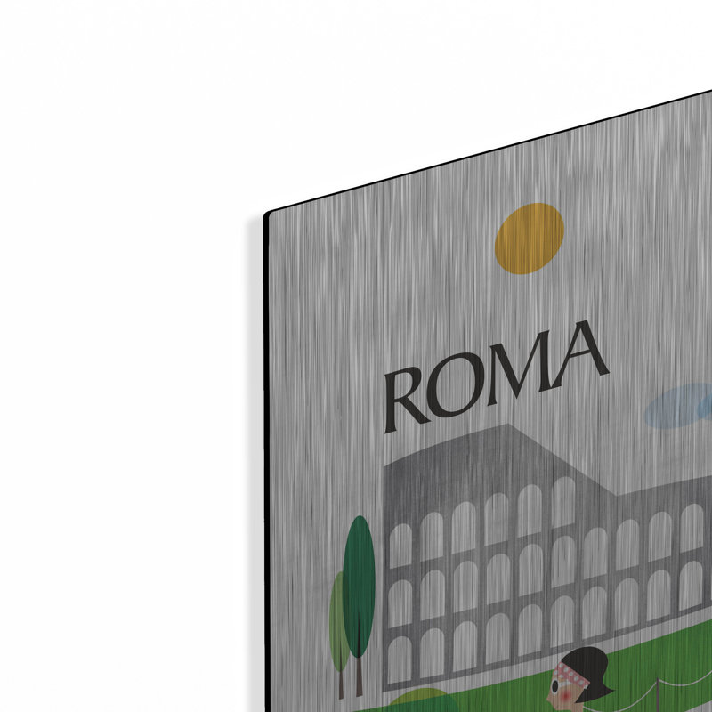 'Roma' by Tomas Design, Metal Wall Art, 24" H x 16" W