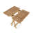 Teak Bench with Table 2PCS