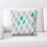 Geometric Microsuede Throw Pillow