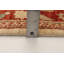 Tapis de couloir crème en tapis décoratif laine de conception unique 2 pi 6 po x 9 pi 9 po noué à la main new age ushak