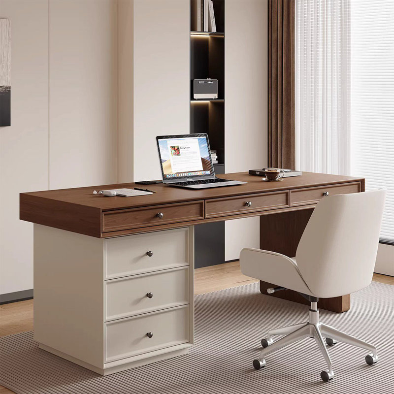 Bureau 70,87 po Mid-Century, 29.53" H x 70.87" W x 23.62" D