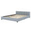 Lit plateforme tapissier disponible en tailles grand et simple TG-59250464