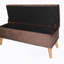 Banc de rangement 17 po en suède