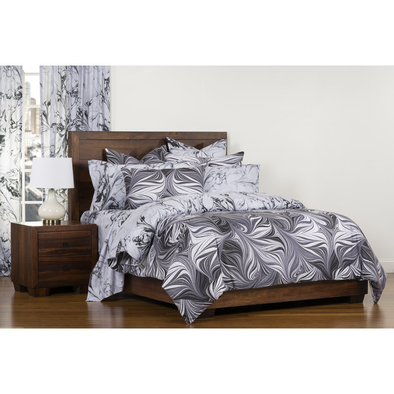 Panneau de rideau simple semi-transparent avec passe-tringle carrare, l 50 po x L 84 po