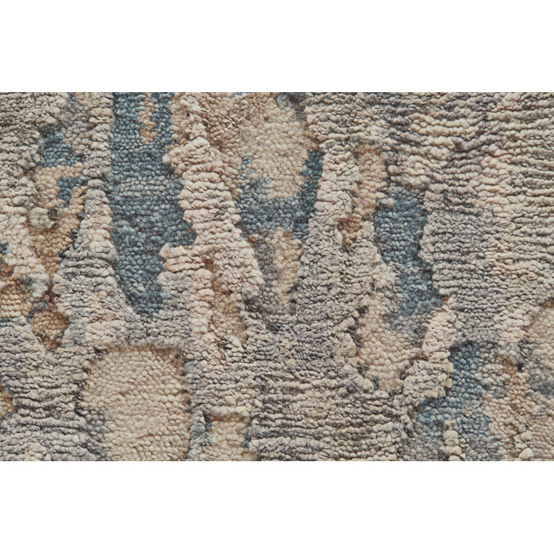 Tapis brun clair Tarlisha, Rectangulaire 3 pi x 5 pi