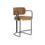JALEN Upholstered Stool with Metal Frame-746359558