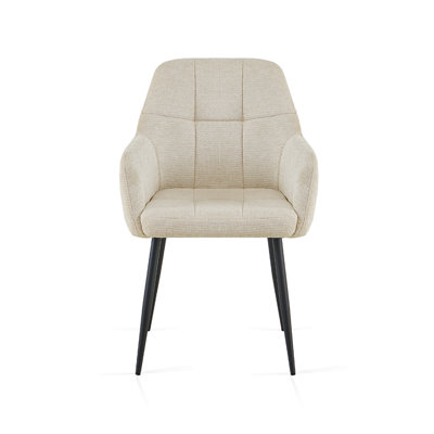 Chenille Fabric Dining Chair