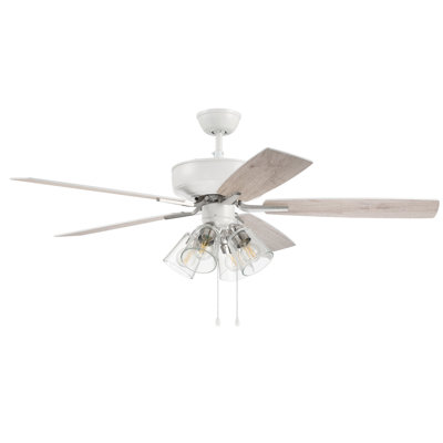 52'' Ceiling Fan with LED Lights