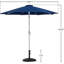 Parasol de patio en tissu / aluminium avec base Chavelle-1843393601-1843393604
