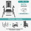 Chaise Adirondack berçante en PEHD pour l'extérieur-1750070393