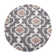 Tapis marocain gris foncé Hegwood