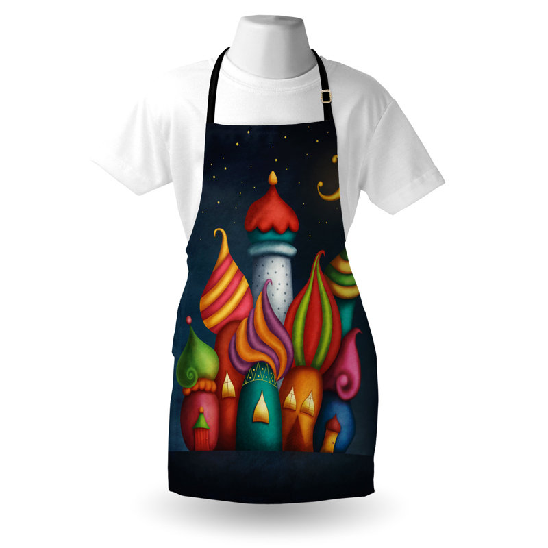 No Pattern Bib Apron