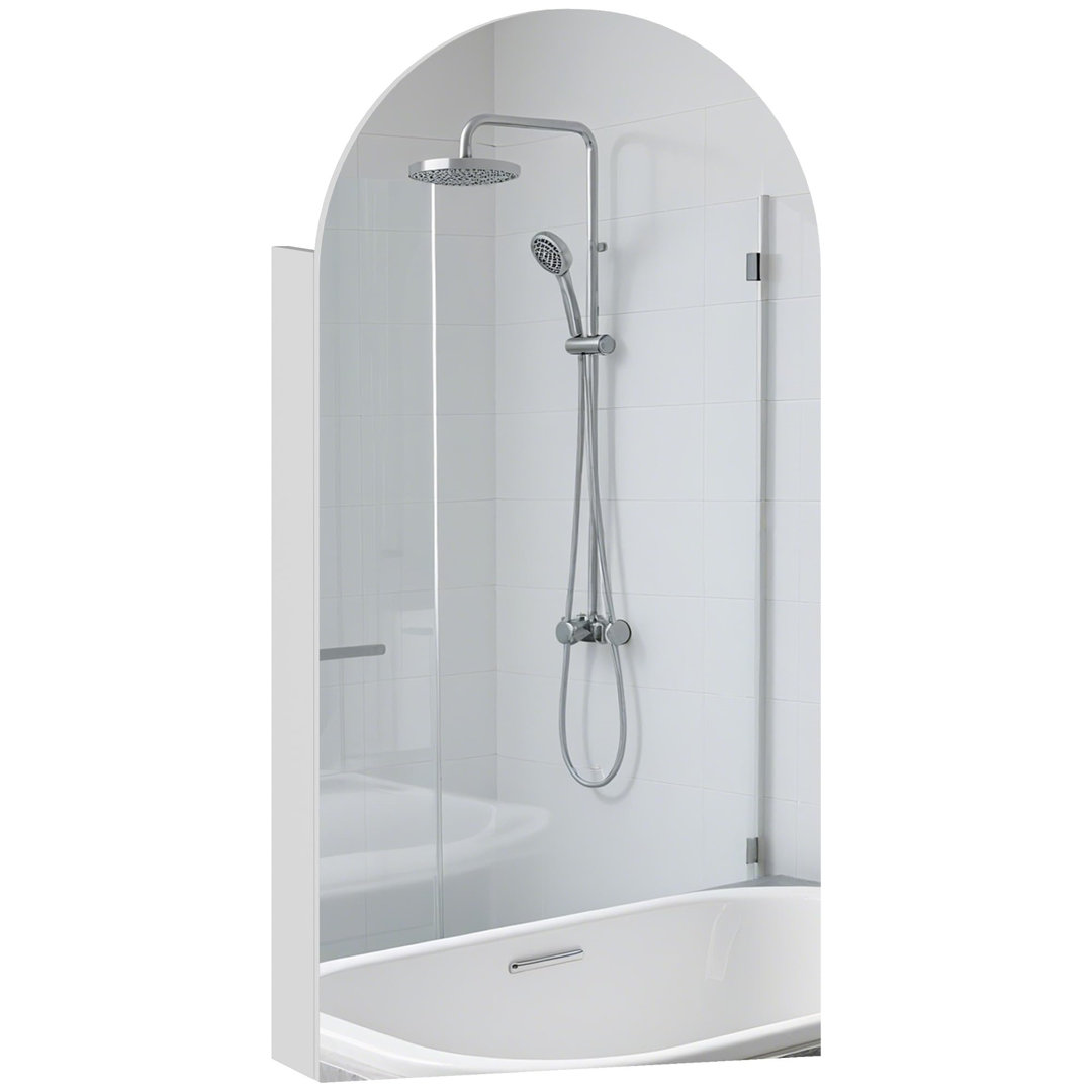 40mm W 80mm H Wall Mounted Required Framed Medicine Cabinet Mirror