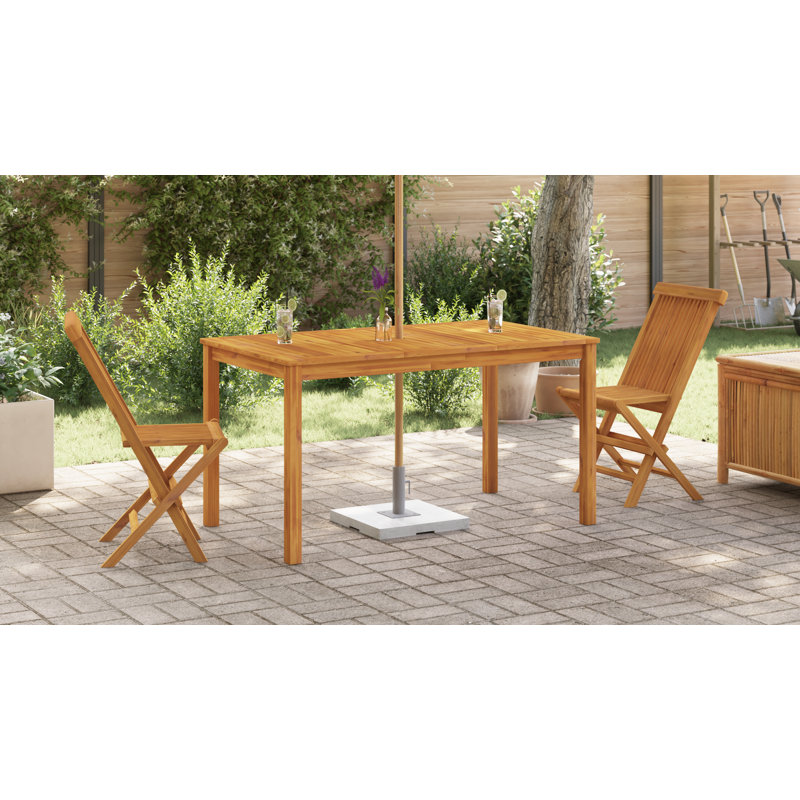 Rarden Wooden Coffee Table, Brown, 31.5" W x 55.12" L x 29.13" H