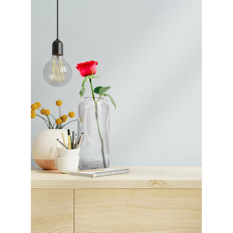 Vase de table en verre