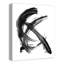 « black brush strokes », impression sur toile