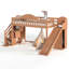 Lit mezzanine avec escalier de rangement, glissade et garde-robe intégrée-1448555490-1448555493
