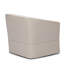 Fauteuil pivotant en jupe de lin Earl