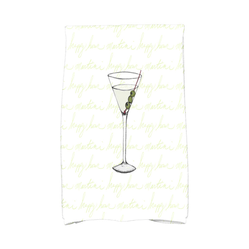 Josefien Tea Towel Kitchen Towel, Green