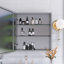 Rectangular Aluminum Medicine Cabinet With Mirror-115137211