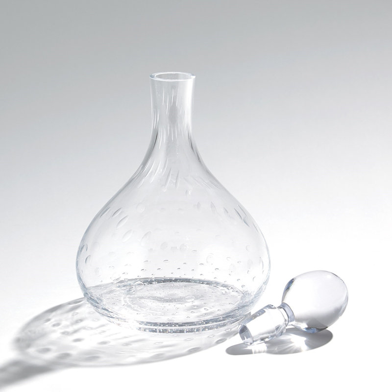 Hamish Decanter-Clear Seeded, Clear