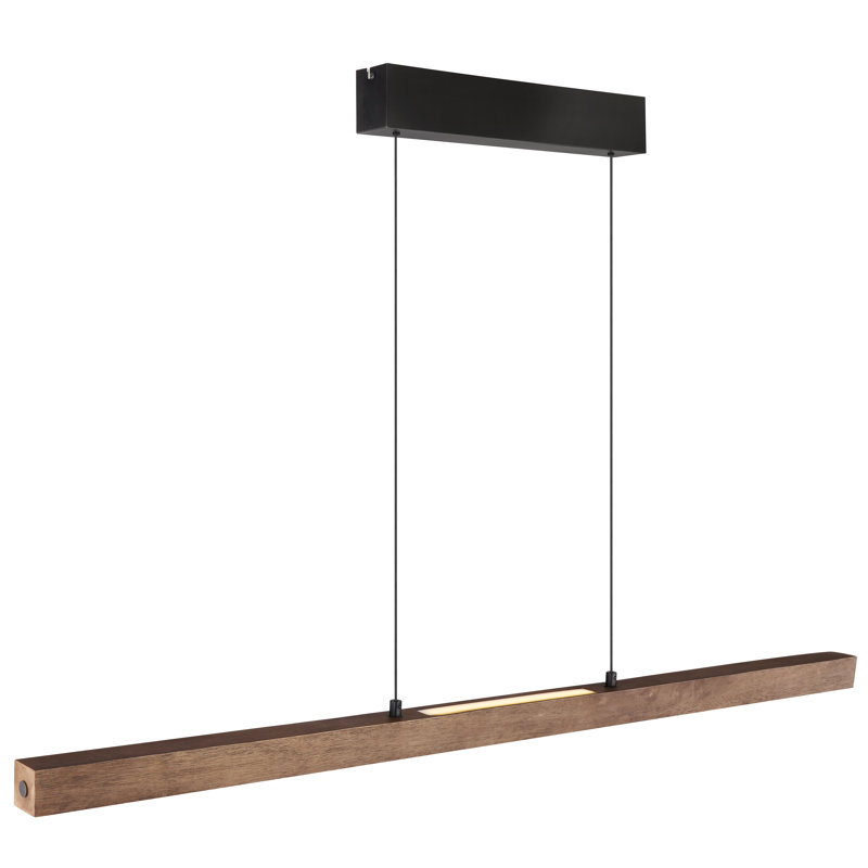 Corouthers 1 - Light Matte Black LED Pendant