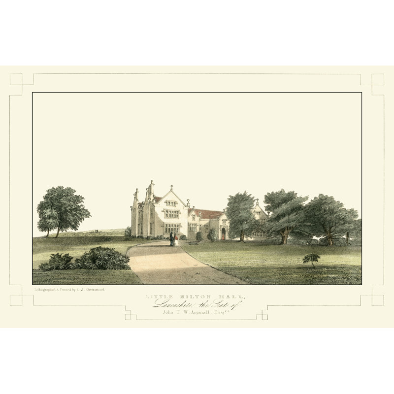 Lancashire Castles V 1 Piece Wrapped Canvas Wall Art, 30cm H x 46cm W x 3.8cm D