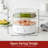 Classic Cuisine 6.3 Quart Electric Food Steamer
