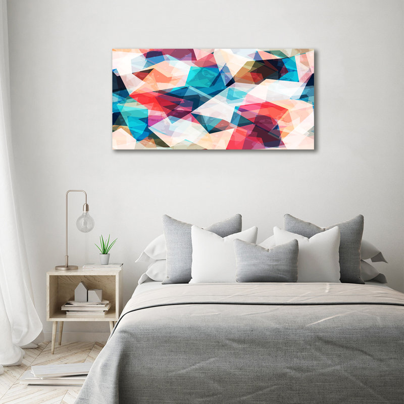 Mosaic Abstraction - Wrapped Canvas Print