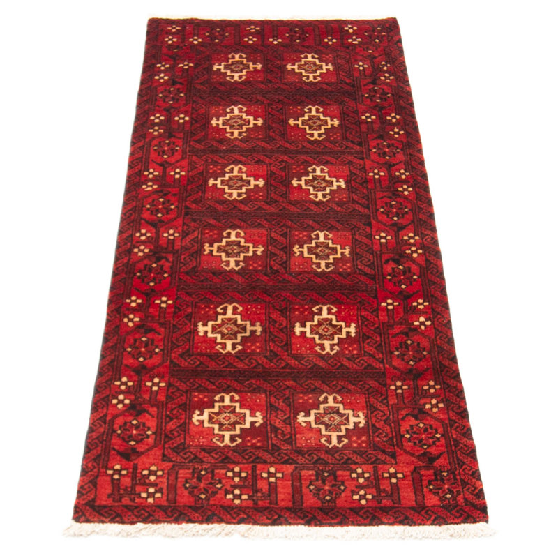 Tapis rouge Royal Baluch 2 pi 8 po x 6 pi 11 po
