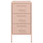 Bedside Cabinet 36x39x68 cm Steel-1427999333