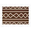 Tapis brun intérieur et extérieur Trellis-660391424